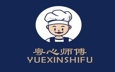 粵心食品品牌logo